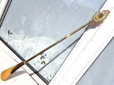 VINTAGE SOLID BRASS LONG SHOE