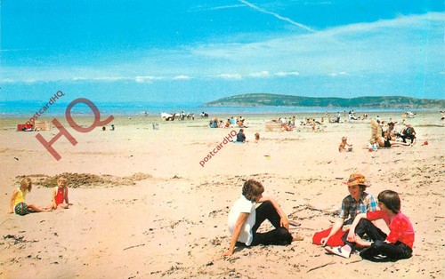 Picture postcard brean sands - brean,