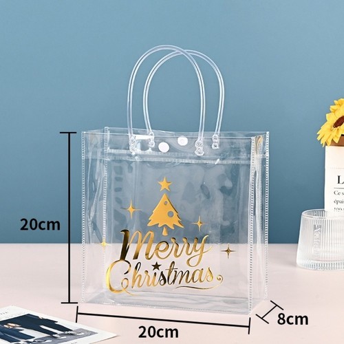 Pvc clear tote bag handle - clear,