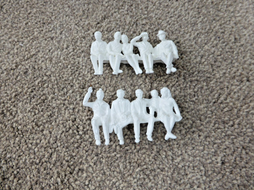 Scalextric spectators - scalextric,