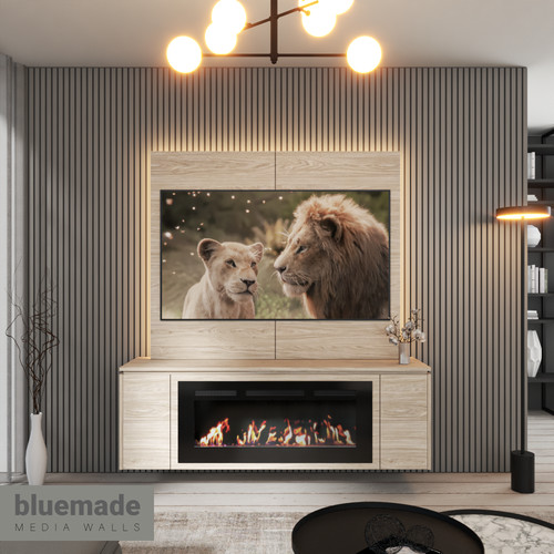 1600mm media wall furniture - 1600mm,