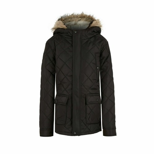 Boys black padded - black,