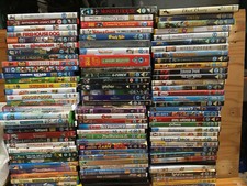 JobLot SALE 40 DVD Childrens Kids Fun Cartoon Film Mixed Wholesale Bundle Market