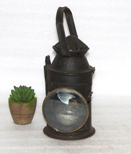 Antique iron lamp lantern - iron,