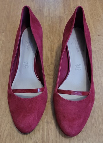 Ladies red heeled - ladies, shoes