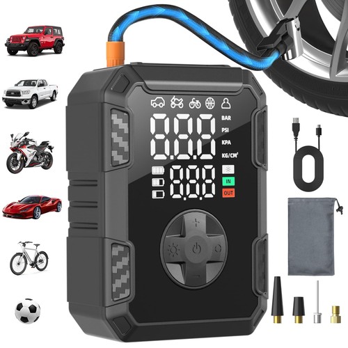 Cordless tyre inflator air