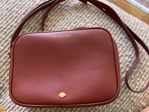 Lulu guinness leather cole - guinness, pin
