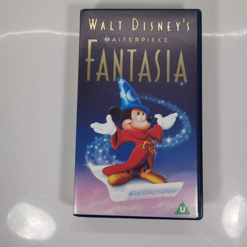 Fantasia vhs walt disney - fantasia,