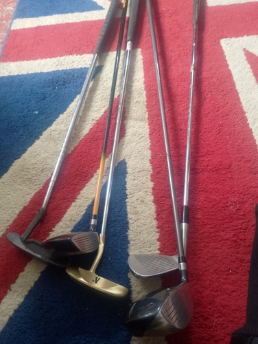 Random old golf clubs - random,