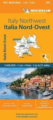 Michelin map italy - michelin, northwest