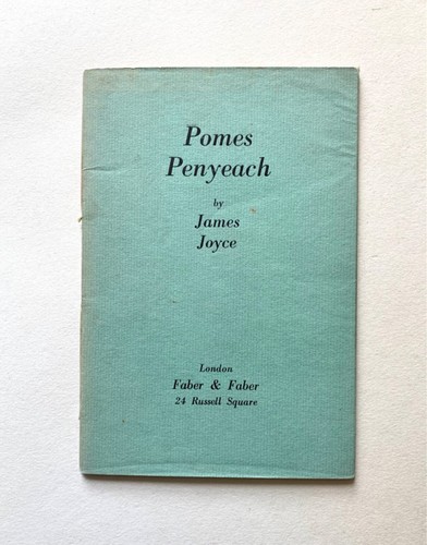 Pomes penyeach james joyce - james,