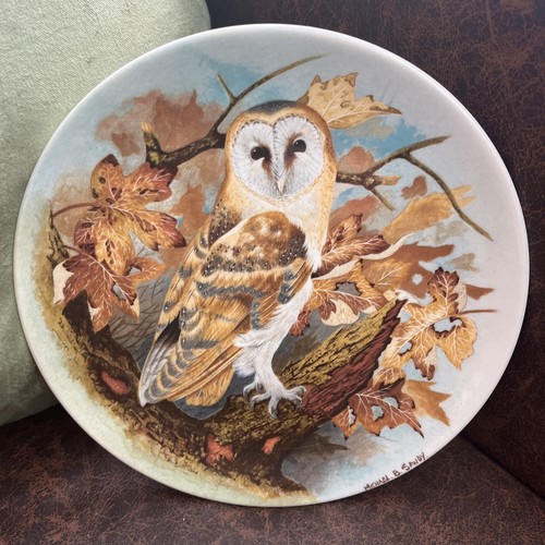 Coalport barn owl by michael - coalport,