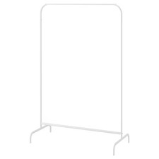 IKEA MULIG White Metal Clothes