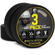 Ice Hockey Pucks 1, 2, 3, 6 or
