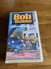 Bob the Builder Pilchards Breakfast and Other Stories VHS Tape