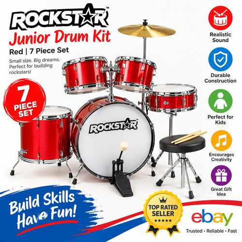 Rockstar junior drum - rockstar, kit