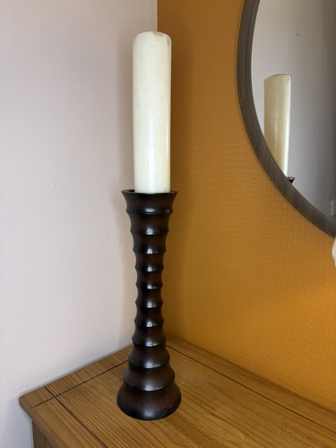 Vintage large turned wood - vintage,