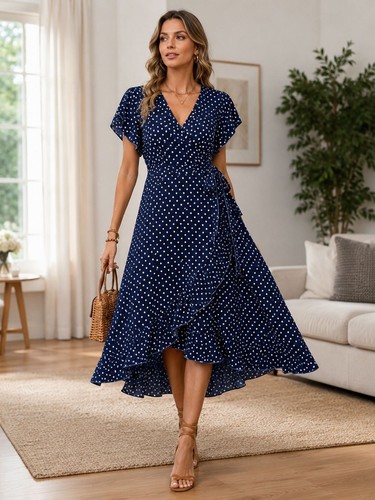 Womens neck flutter - womens, sleeve