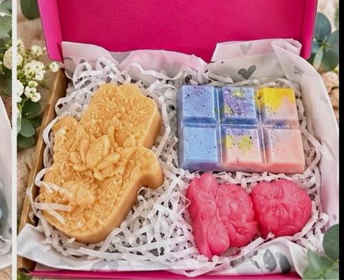 Wax melt gift set floral - wax,