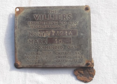 Old vintage villiers mark - villiers,