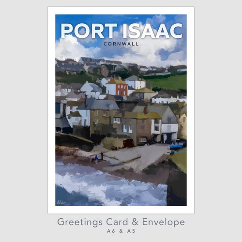 Port isaac cornwall greetings - isaac,