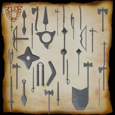 Medieval weapons 1 12 - medieval,