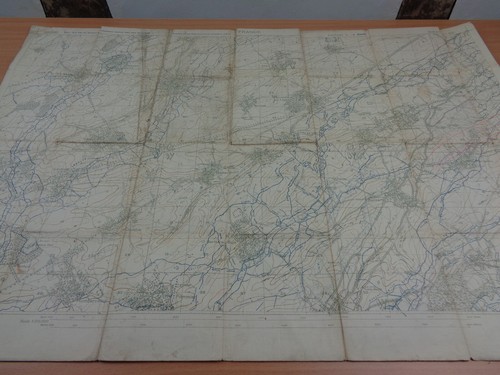 Ww1 trench map with - ww1,