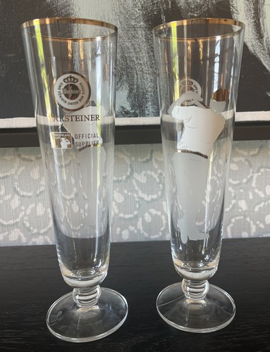 Beer glasses warsteiner golf - beer,