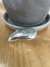 Stylish Silver-Plated Mussel Eater Shell