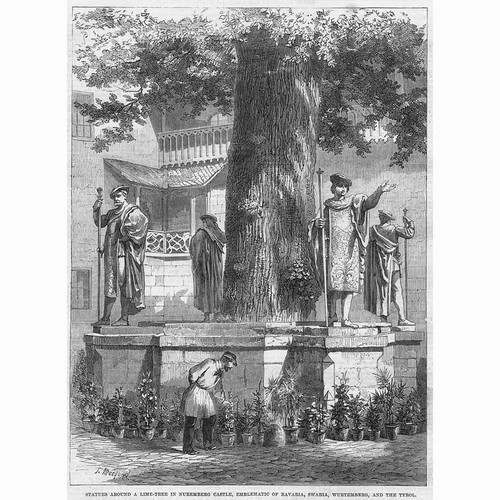 Nuremberg statues around - statues, a