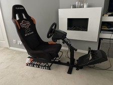 Playseat Evolution Seat, Tim Coronel Dakar Team Suede (Logitech NOT Included)