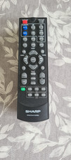 Sharp RRMCGA414AWSA Genuine Original Remote Control For Sharp Hi Fi Audio System