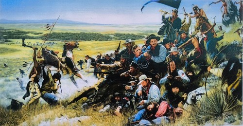 Custers last stand - last, little