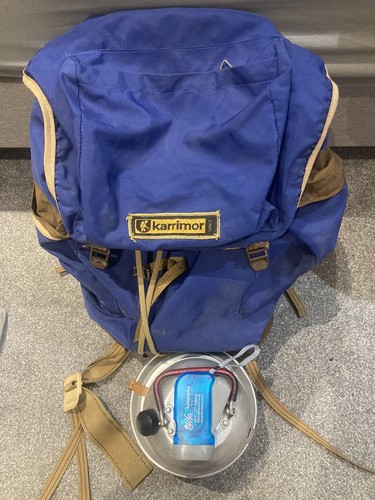 Vintage canvas backpack - canvas,