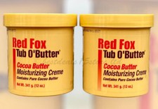 2 x Red Fox Tub O’Butter