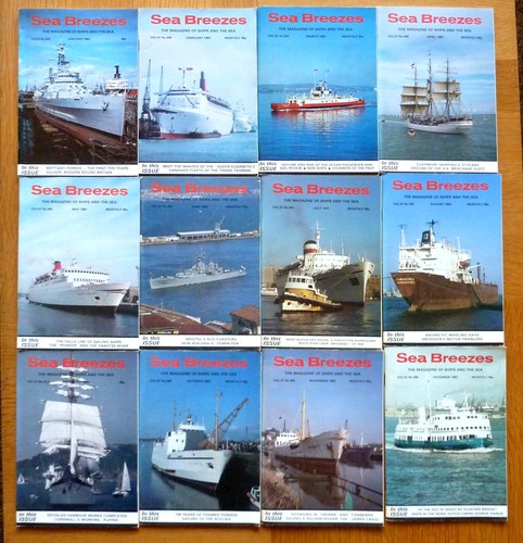 Sea breezes magazines - sea, ~