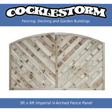 3ft High x 6ft Wide Timber