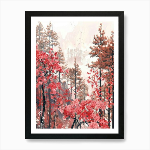Chinese cherry blossoms art - blossoms, 1