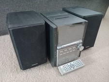 Panasonic SA-PM28 5-Disc CD Hi-Fi Stereo System Cassette Radio w/ Remote Working