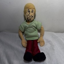 Shaggy Scooby Doo Plush Bean Filled Soft Toy 10” Vintage 