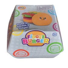 Hamburger fidget build - fidget, squish