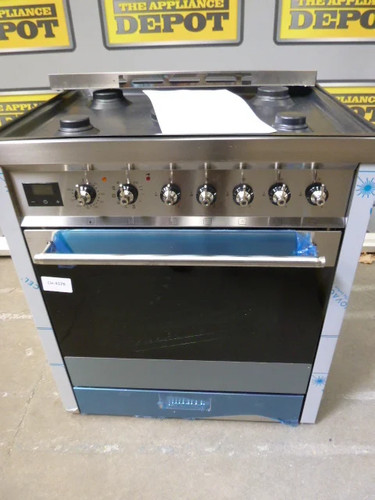 Smeg range cooker - cooker, st/steel