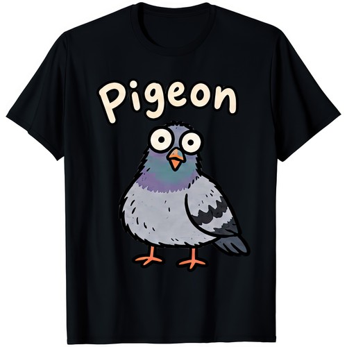 Pigeon funny cute cartoon bird - funny,