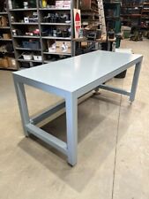 ENGINEERS HEAVY DUTY WORK BENCH WELDING FABRICATION TABLE STEEL BOX FRAME UK