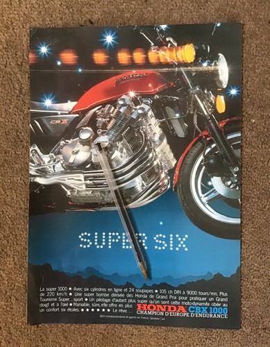 Honda cbx1000 super - super, six
