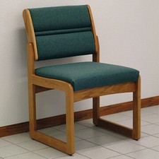 Valley Armless Guest Chair, Stylish & Durable Design