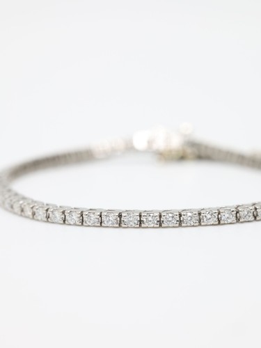 Platinum diamond tennis - diamond,