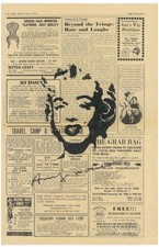 signed ANDY WARHOL - MARILYN -