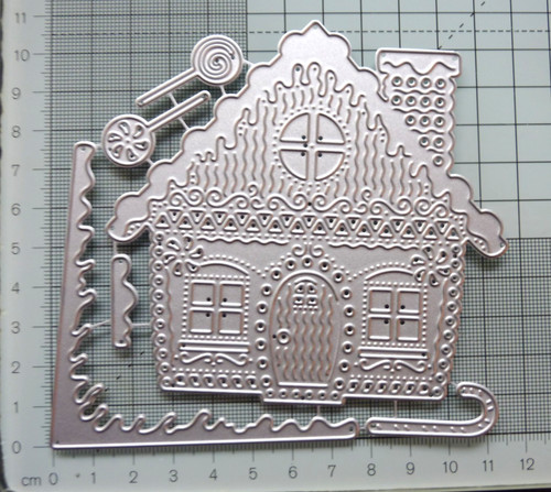 Offer gingerbread house metal - offer,