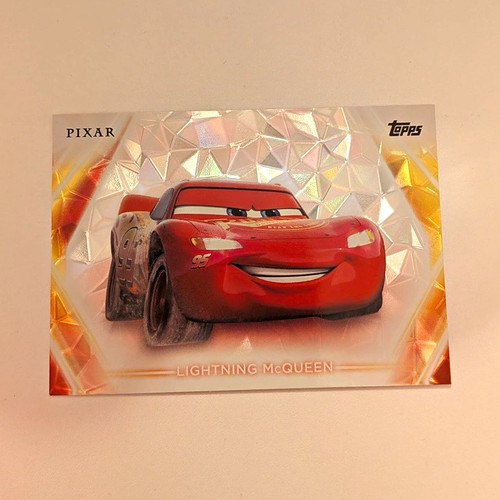 Topps pixar cars lightning - pixar,